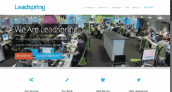 Desktop Screenshot of leadspring.com